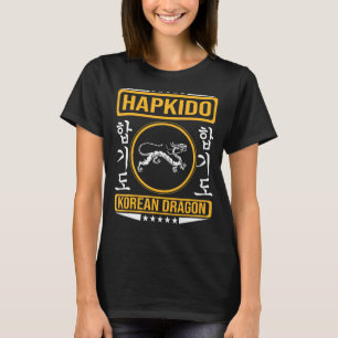 Hapkido mit dem koreanischen Drachen für die Hapki T-Shirt