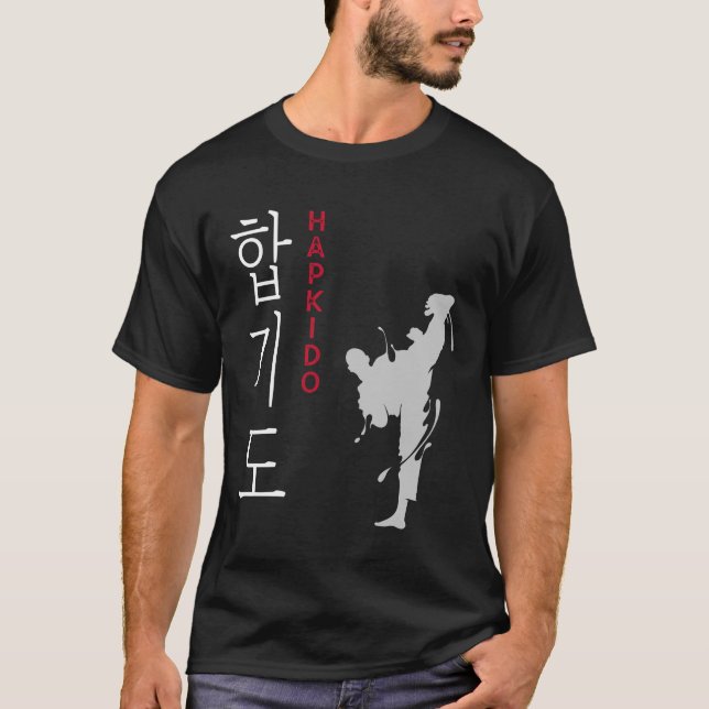 Hapkido Selfdefense Korean Martial Arts T-Shirt (Vorderseite)