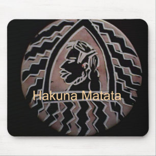 Hapo Sasa Hakuna Matata-Mauspad Mousepad