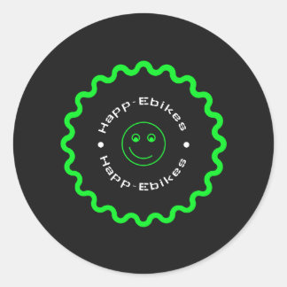 Happ-Ebikes Round Stickers