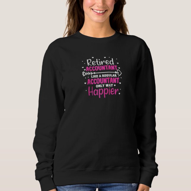 Happiable Remüde Accountant Raglan Sweatshirt (Vorderseite)