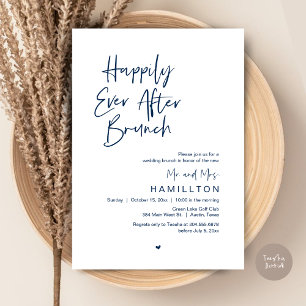 Happily Ever After Brunch am Morgen danach Einladung