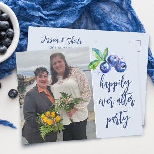 Happily Ever After - Eine unverbindliche Hochzeits Einladungspostkarte