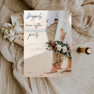 Happily Ever After Hochzeitsfeierparty Einladung