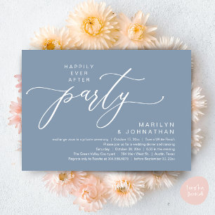 Happily Ever After Party Hochzeitsflitterwochen-Di Einladung