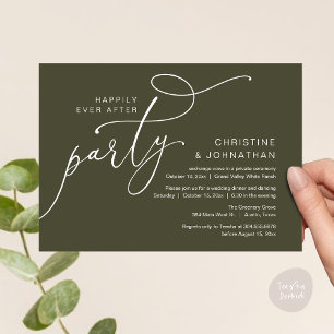 Happily Ever After Party, Romantisches Dinner mit Einladung