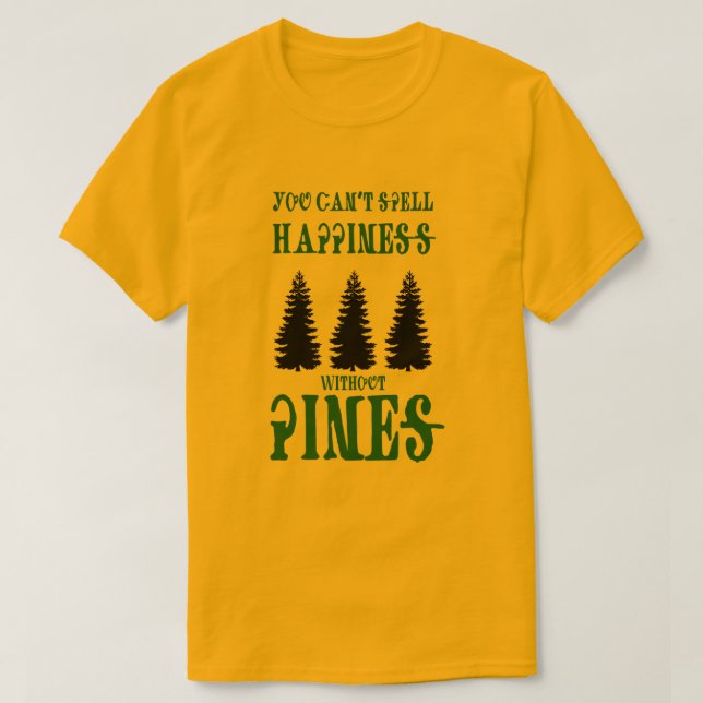 hapPINES T-Shirt (Design vorne)