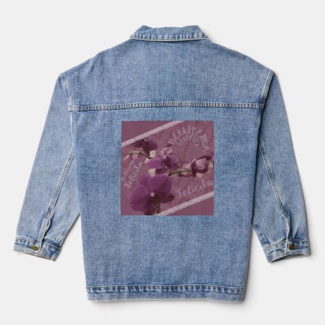 Happiness and Beauty Jeansjacke  (Rückseite)