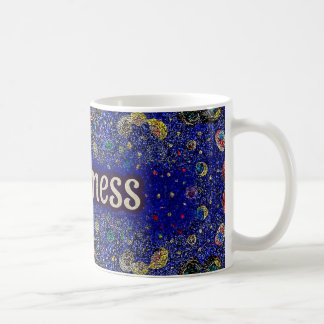 Happiness Coffee Mug – Vibrant Mandala-Style Kaffeetasse