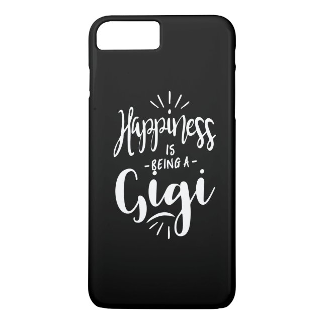 Happiness Gigi Case-Mate iPhone Hülle (Rückseite)