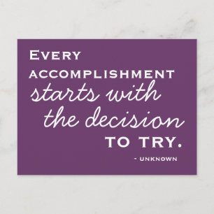 Happiness Inspiration - Motivational Postcard Postkarte