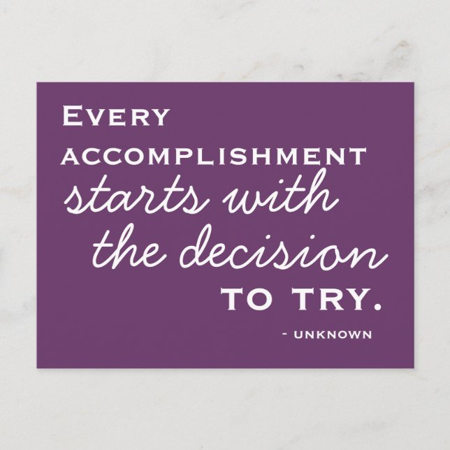 Happiness Inspiration - Motivational Postcard Postkarte (Vorderseite)