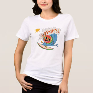 Happiness Watermelon T-shirt – Surf & Summer Fun Tri-Blend Shirt