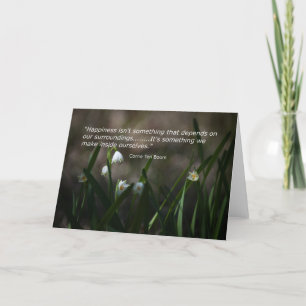 Happiness Within Note Card Karte