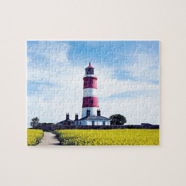Happisburgh Leuchtturm Puzzle (Horizontal)