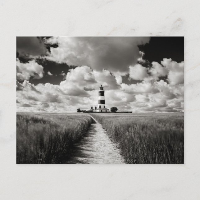 Happisburgh Lighthouse Postkarte (Vorderseite)