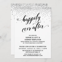 Happiy Ever höre Skript Silver Confetti