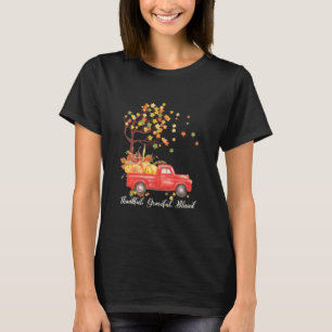 Happpy Erntedank Day Herbst Herbst Maple Blätter T T-Shirt