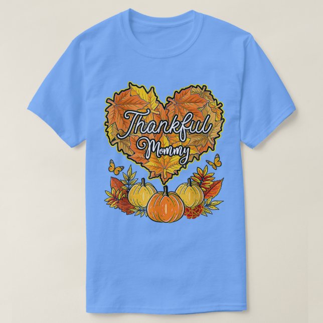 Happpy Erntedank Day Herbstfall Mapa Dankbarkeit T-Shirt (Design vorne)