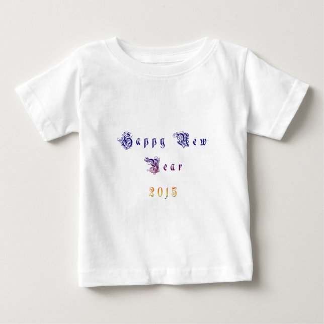 Happu Neues Jahr 2015 Hakuna Matata wünscht.png Baby T-shirt (Vorderseite)