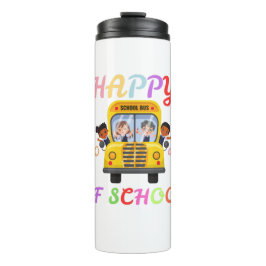 HAPPY 100 DAYS OF SCHOOL, BACK TO SCHOOL THERMOSBECHER