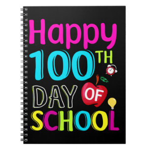 Happy-100-th-day-School Notizblock