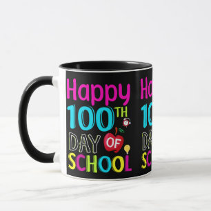Happy-100-th-day-School Tasse