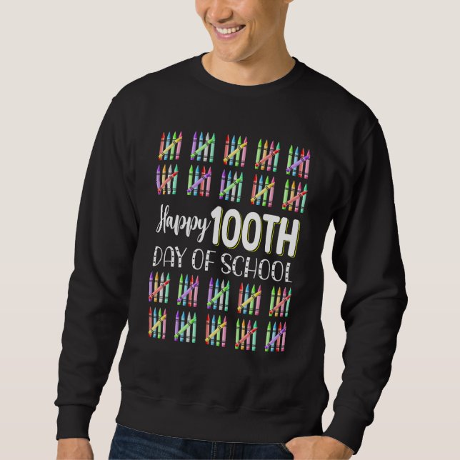 Happy 100th Day Of School Shirt Student 100 Days B (Vorderseite)
