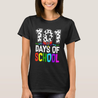 Happy 101 Days School Niedlich Hunde Liebhaber Stu T-Shirt
