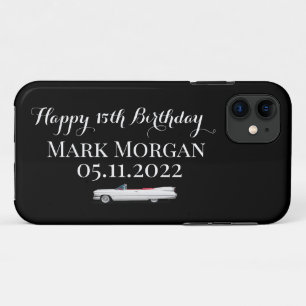 Happy 15. Geburtstagsparty Gunst Geschenkknabe sch Case-Mate iPhone Hülle