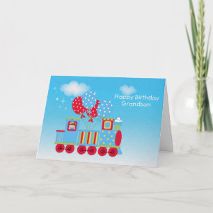 Happy 1. Geburtstagszug Karte