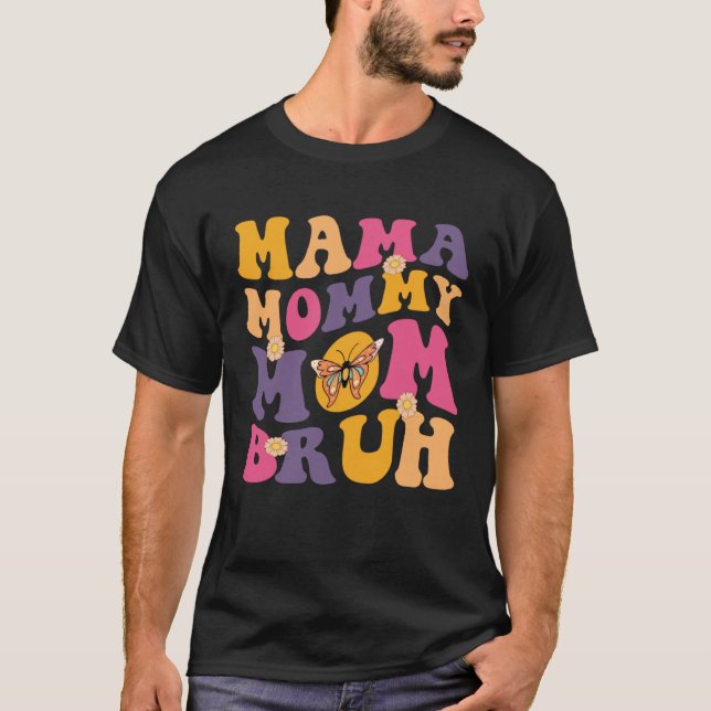 Happy 1st Mothers Day Baby Boy Mommy Loves Me Outf T-Shirt (Vorderseite)