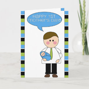 happy 1st mother's day karte