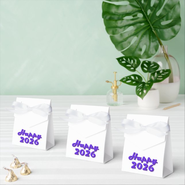 Happy 2026 geschenkschachtel (Zahlreiche)