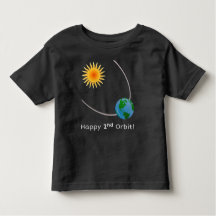 Happy 2. Orbit Space Geburtstags-Shirt