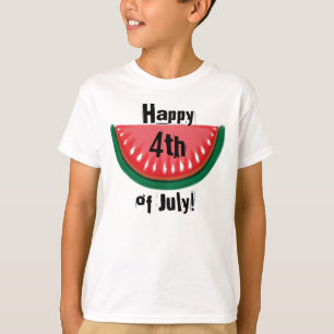 Happy 4. Juli Jungs Wassermelone Tee
