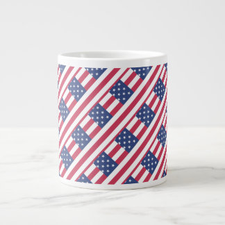 Happy 4th July Independence Day  Jumbo-Tasse