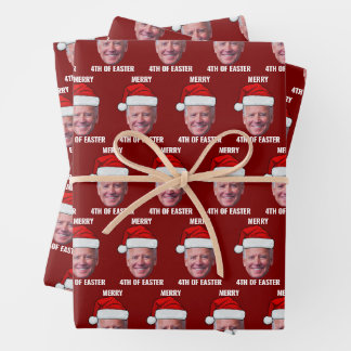 Happy 4th Of Easter Christmas Geschenkpapier Set