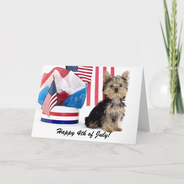 Happy 4th of July! Karte (Vorderseite)