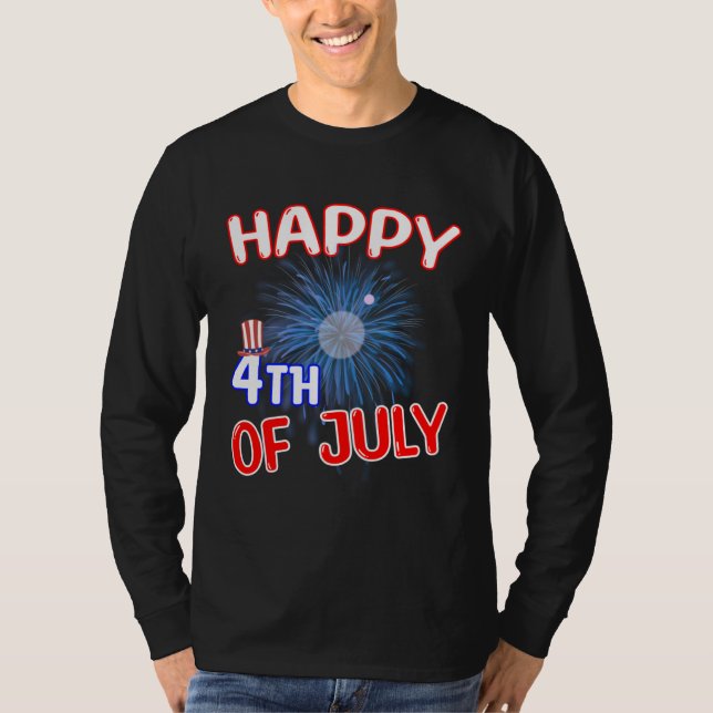Happy 4th of July T-Shirt (Vorderseite)