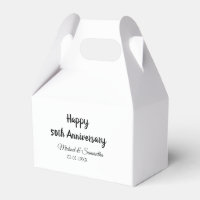 Happy 50. Jubiläum fügen Sie Pärchen Namen Datum H