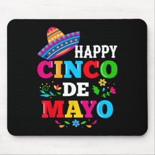 Happy 5 De Mayo Lasse Fiesta Viva Mexico Cinco De Mousepad