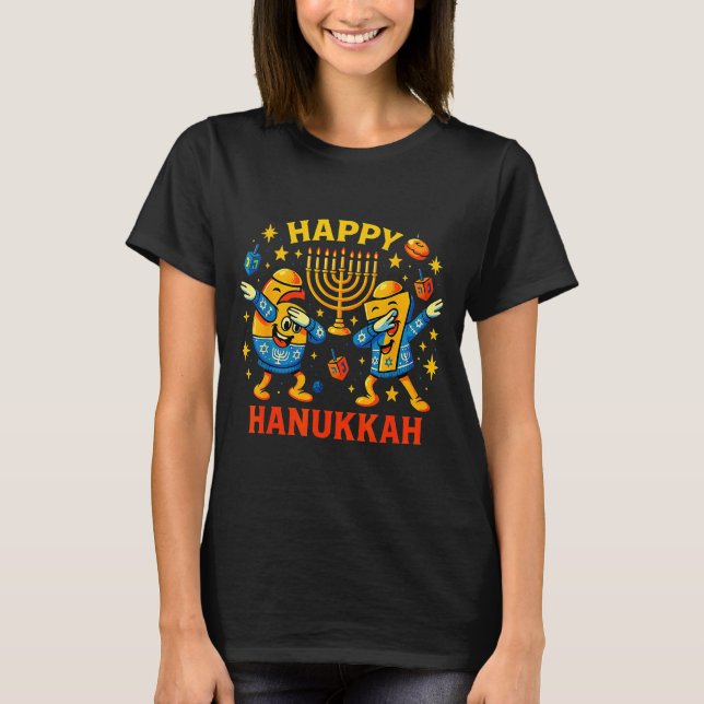 Happy 67 Hanukkah Funny Holiday Meme Design  T-Shirt (Vorderseite)