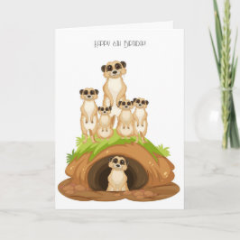 Happy 6th Birthday Card Feiertagskarte