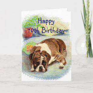 Happy 70. Geburtstag Erleben Sie den aufregenden S Karte