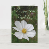 Happy 76. Geburtstagskarte von Janz