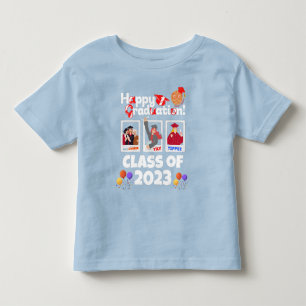 Happy Abschluss Klasse von 2023 Smart Cookie T-Shi Kleinkind T-shirt