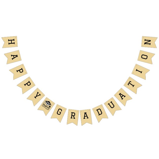 Happy Abschluss Wimpelkette (Alle)