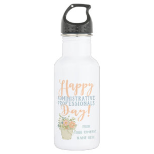 Happy Administrative Professional's Day Gift Edelstahlflasche