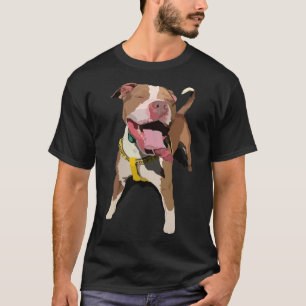 Happy Adoptable Pitbull T-Shirt